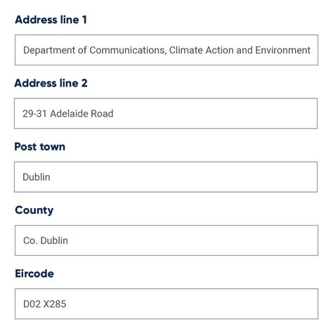 virtual uk address ireland